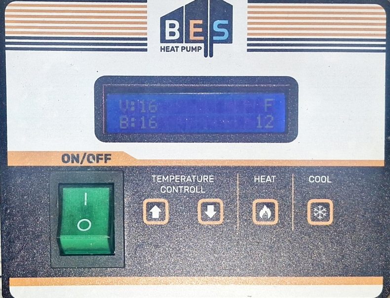 BES Heat pump vezérlő